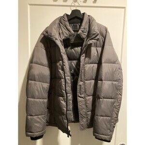 Men's Calvin Klein Quilted Black Full Zip Puffer Jacket M